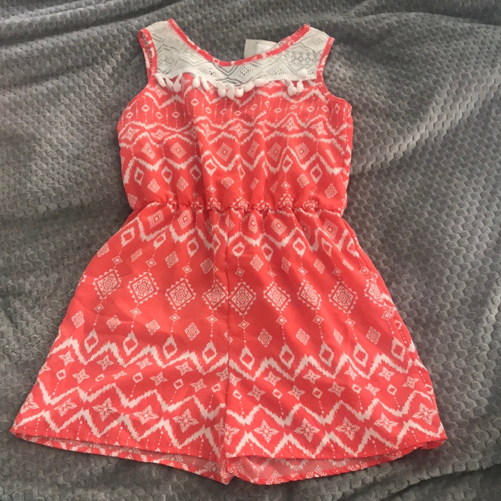 Girls romper from boutique